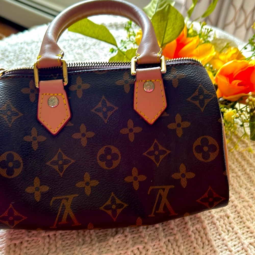 Cute faux LV small bag